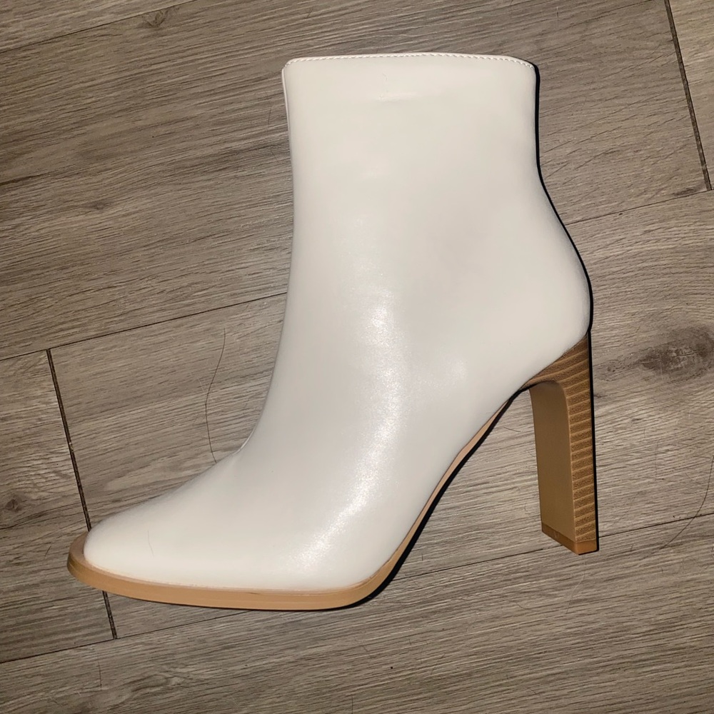 White booties